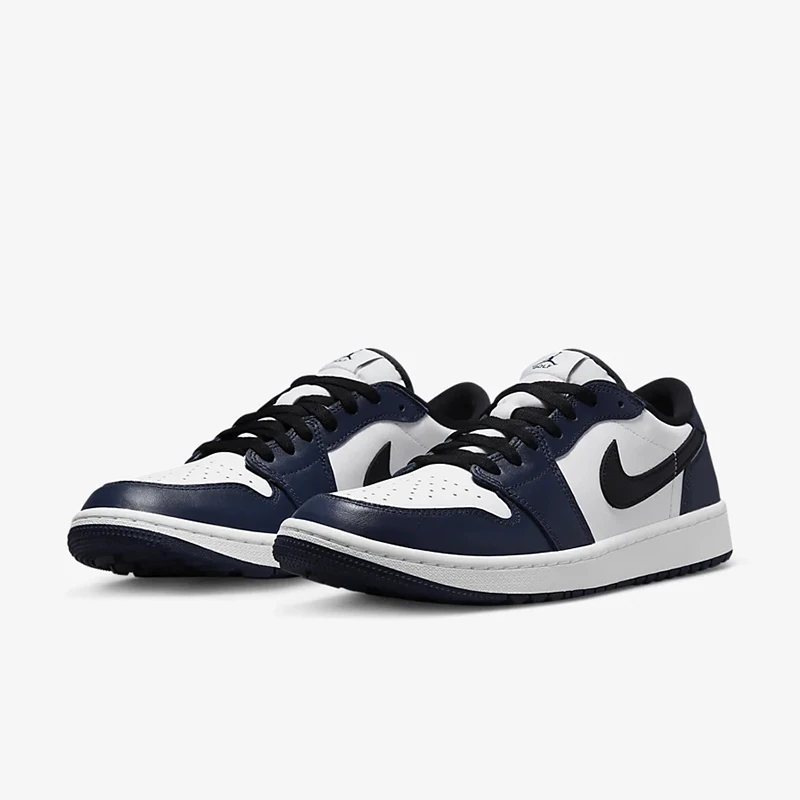 Air Jordan 1 Golf Low AJ1高尔夫白蓝黑 男女同款板鞋DD9315-104