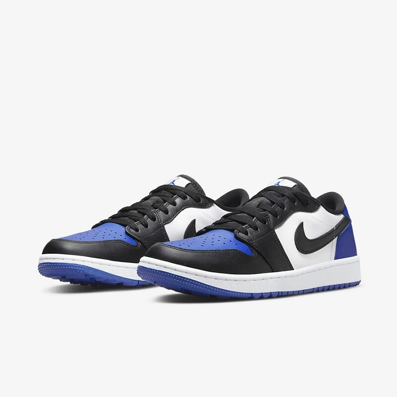 Air Jordan 1 Golf Low AJ1黑白蓝 男女同款低帮篮球鞋DD9315-102