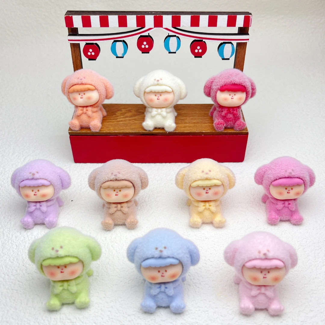 【九宫格】植绒蝴蝶结坐躺莉莉丝公仔