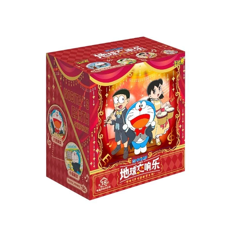 【蛇蛇拆卡】卡游正版哆啦A梦-大雄的地球交响乐徽章盲盒 代拆