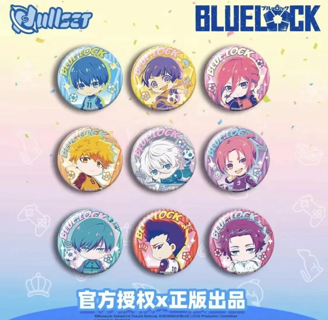 【拆盒】NULLSET-《蓝色监狱》Q版水彩系列正版授权吧唧盲盒