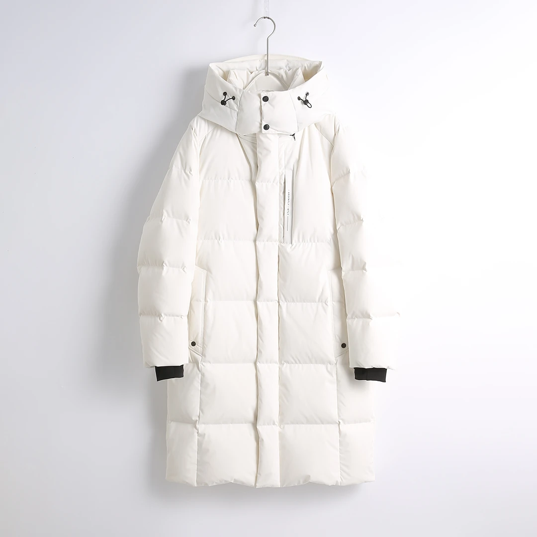 95白鸭绒 2024中长情侣款三防户外羽绒服28973