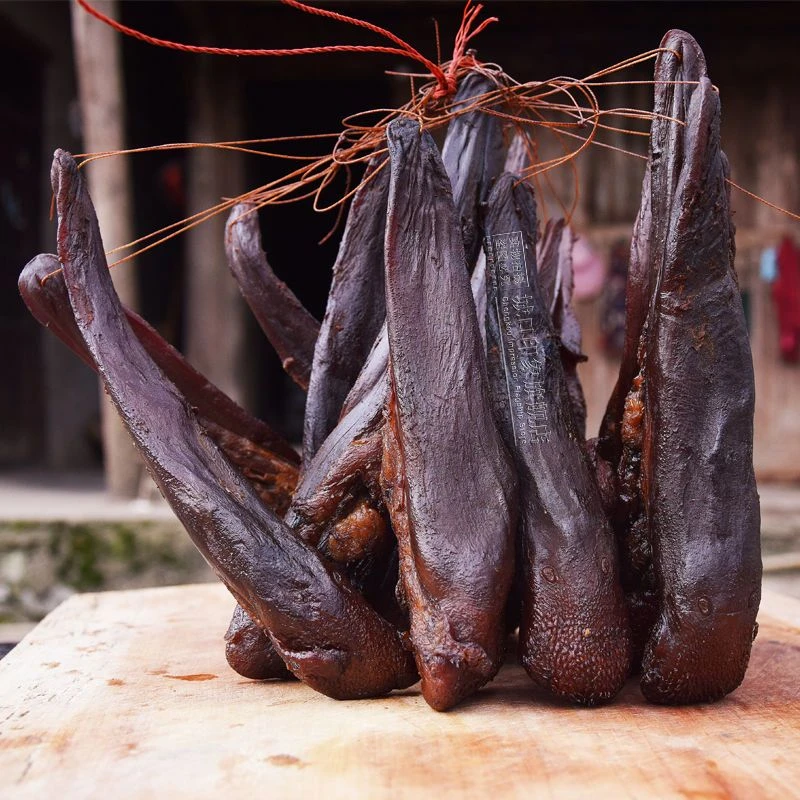 【1斤装】农家传统工艺烟熏猪舌头XD