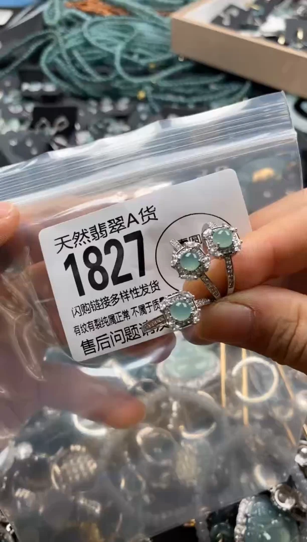 【闪购商品】翡翠颈饰未镶嵌多样性发其一1827