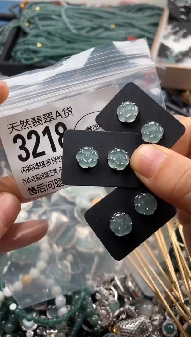 【闪购商品】翡翠颈饰未镶嵌多样性发其一3218