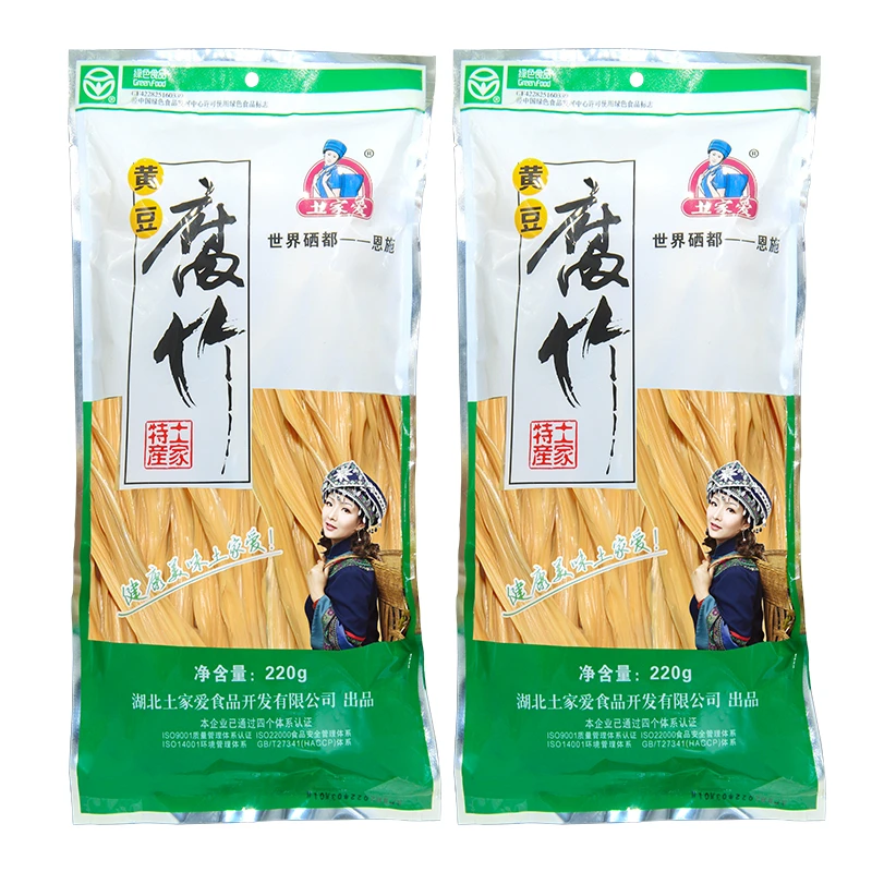 土家爱黄豆腐竹220g*2袋