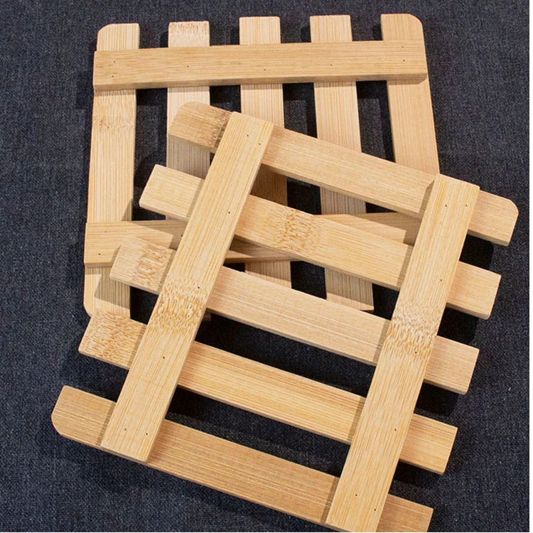 餐桌垫子防烫垫砂锅垫隔热垫耐高温碗垫菜垫子家用餐盘垫竹垫木质