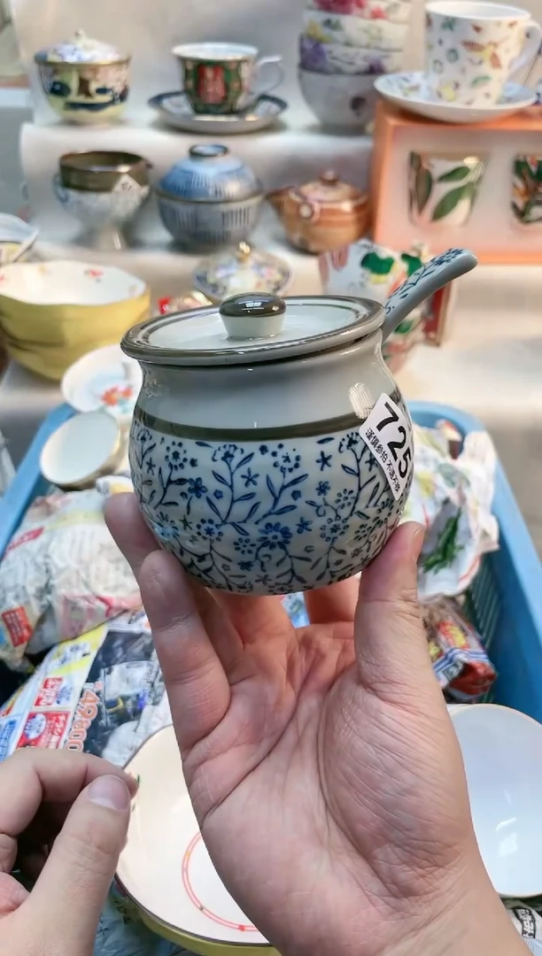 【闪购商品】瓷碟725+勺子