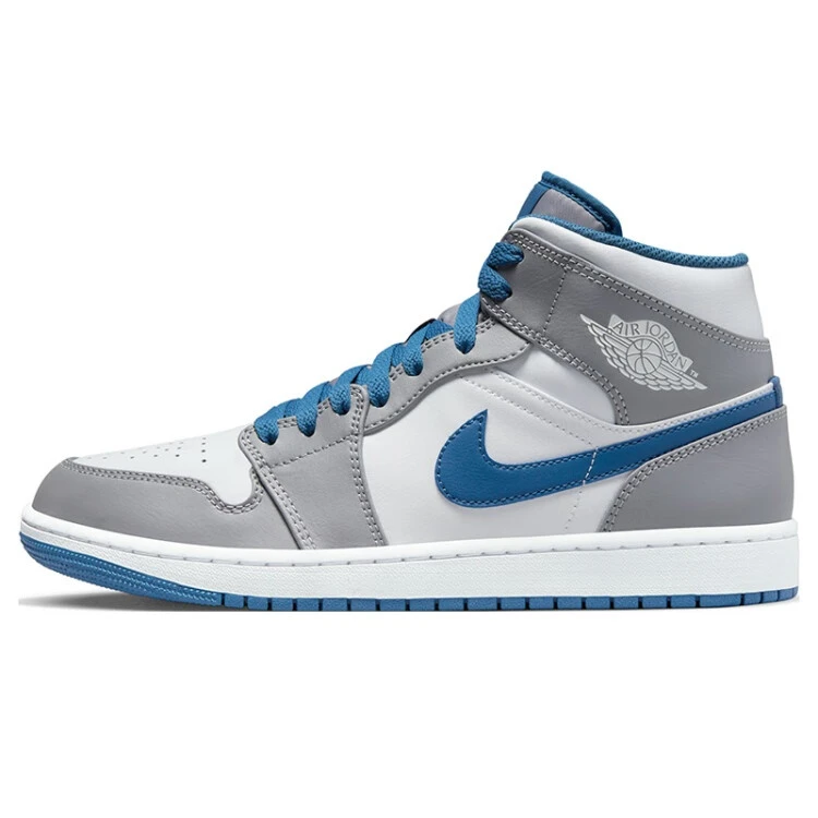 耐克（NIKE）男鞋AIR JORDAN 1运动鞋复古篮球鞋水泥灰DQ8426-014