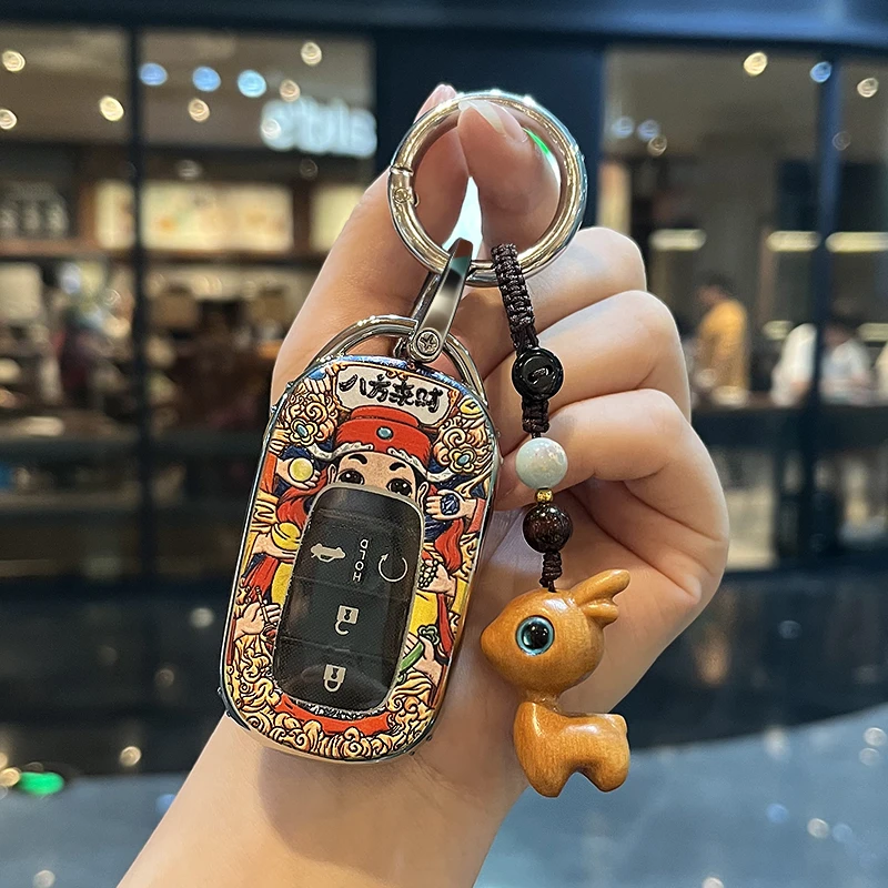 适用本田钥匙套新款思域xrv十一代雅阁crv型格皓影P7缤智壳扣女包