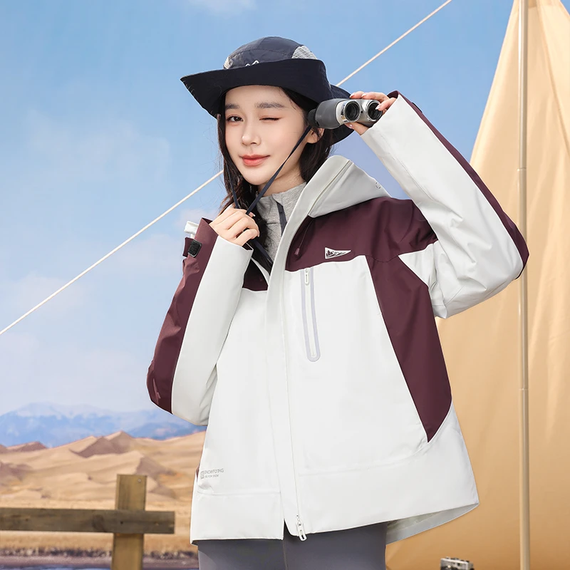 【山海】雪中飞24秋冬季新款男女同款三合一冲锋衣X40540518E