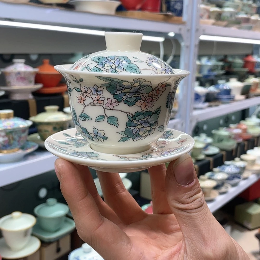 【闪购商品】陶瓷盖碗