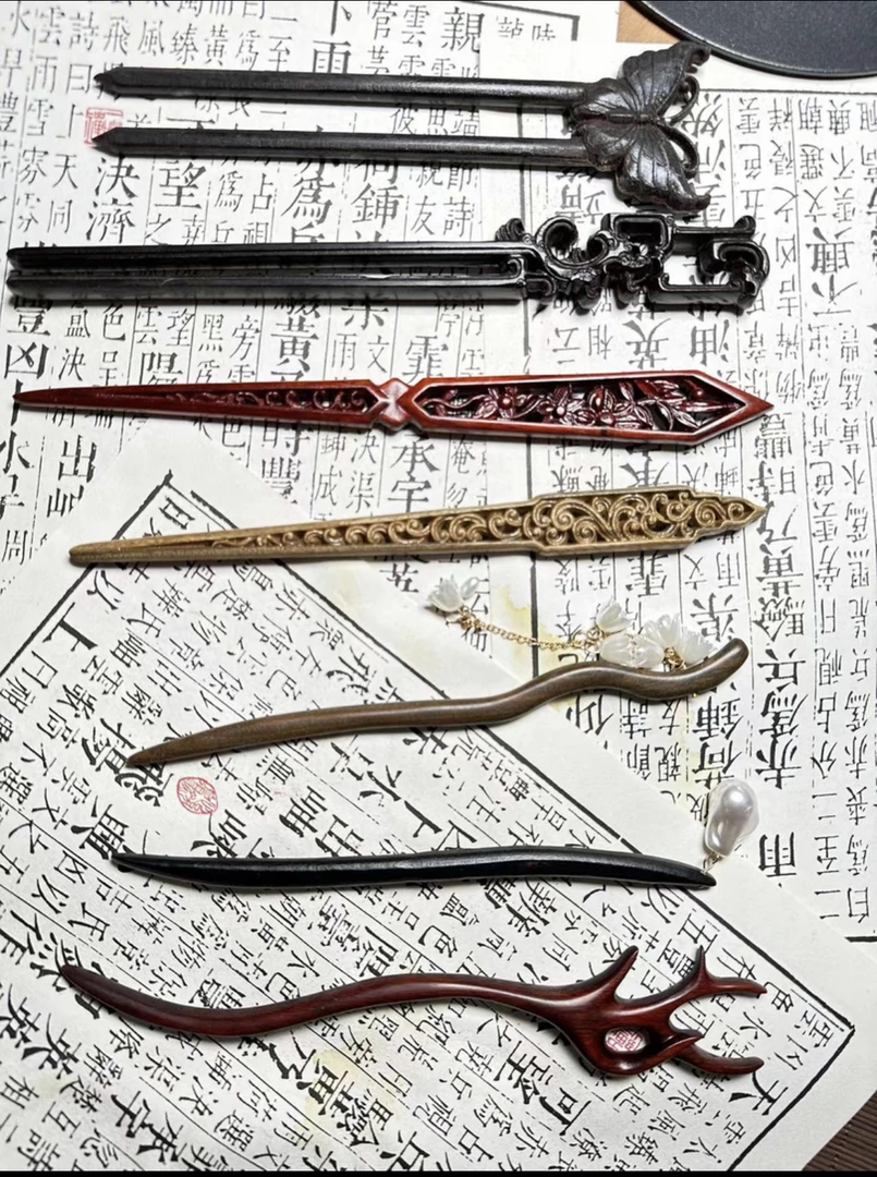 随机发簪