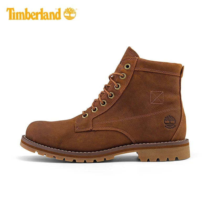 Timberland添柏岚复古英伦户外休闲防水皮革高帮靴男A44MY/A44HN