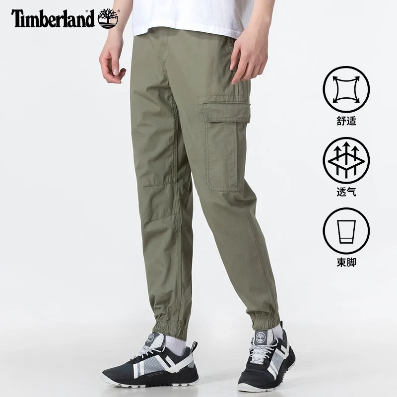 Timberland添柏岚工装裤男装长裤春秋休闲多口袋直筒束脚裤A279H