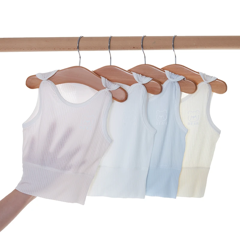 婴儿背心夏季薄款上衣莫代尔护肚肚围睡衣新生儿衣服宝宝打底内衣