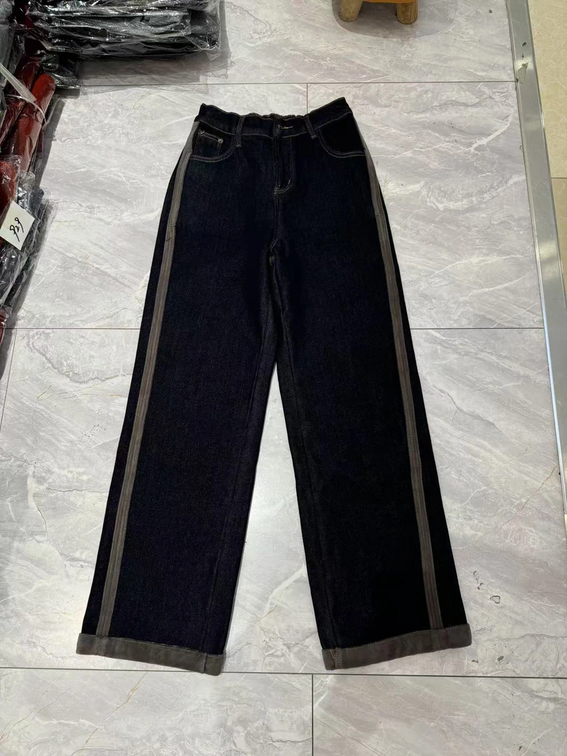 蜕变日记21323 高品质面料冬款大码女装牛仔裤