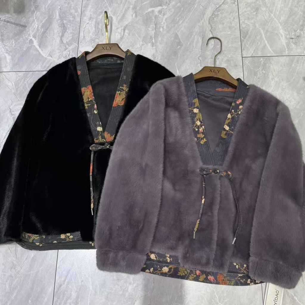 25057 高品质面料冬款大码女装外套