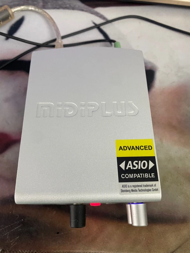 迷笛midiplus 小迷笛m外置usb声卡工作室拆机娱乐录音主播直设备