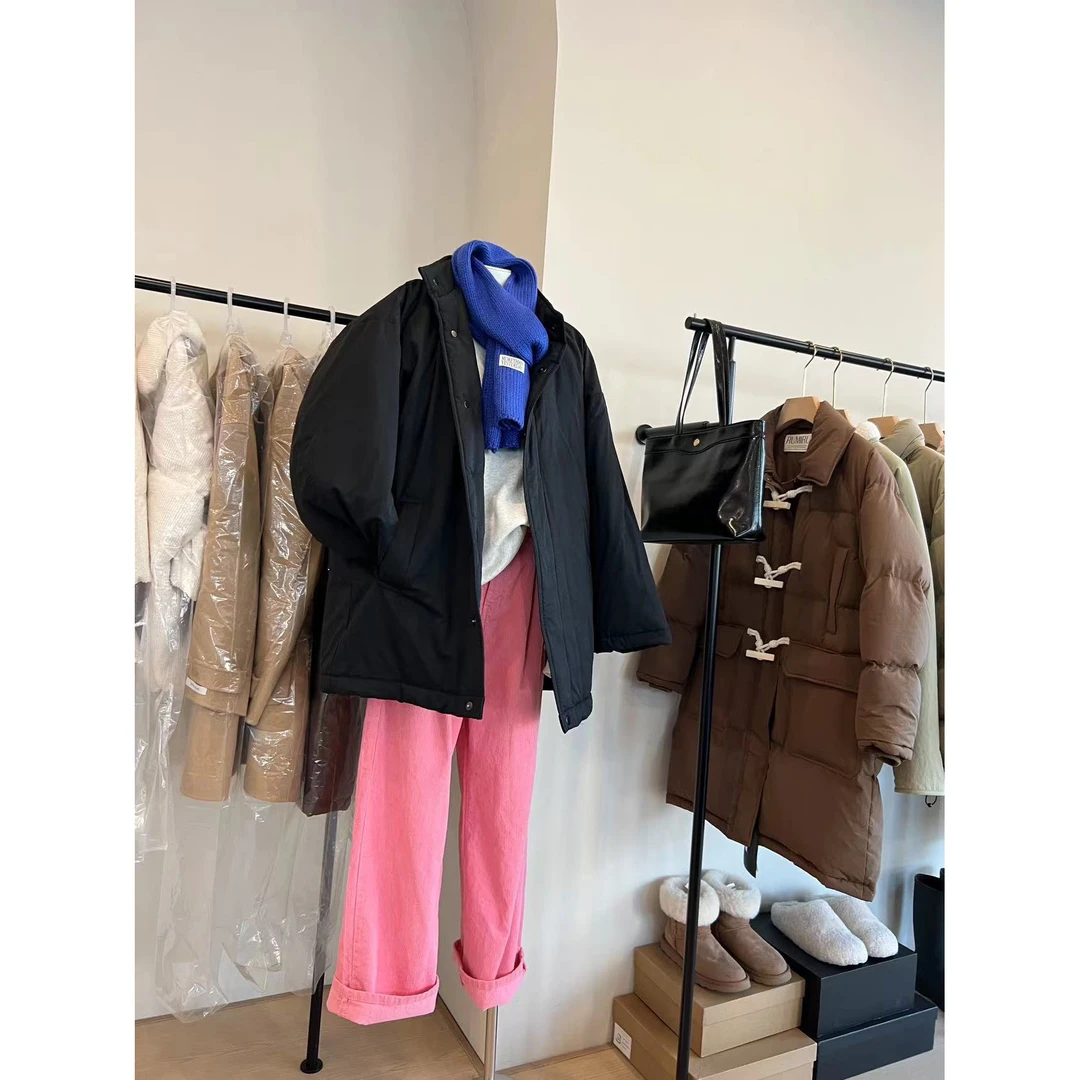 在韩- 韩剧“大被子” 韩代加厚保暖棉服女