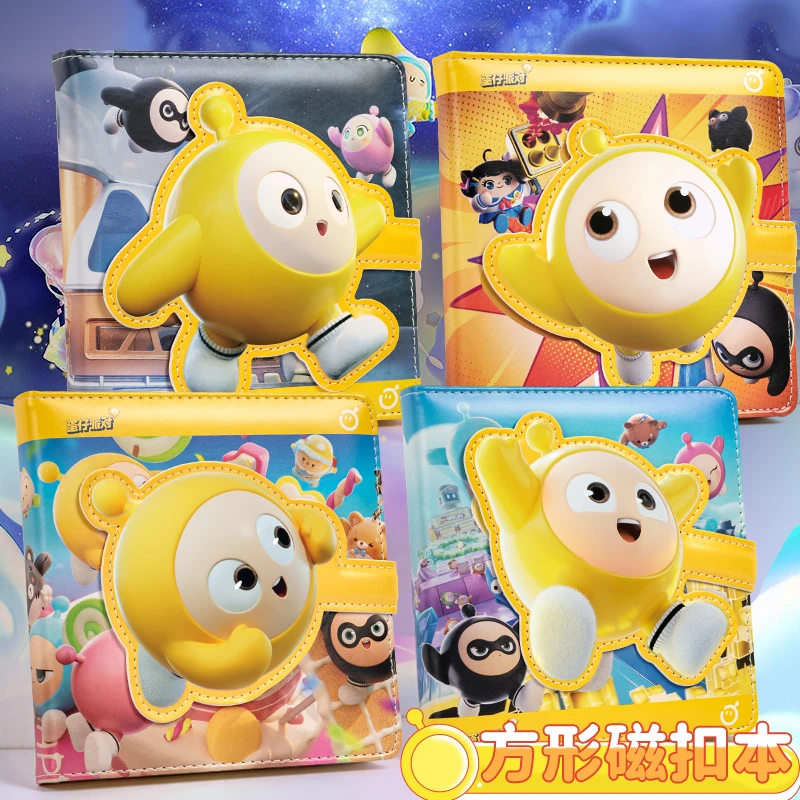 蛋仔派对解压磁扣本正版笔记本子小学生日记本高颜值记事本手账本