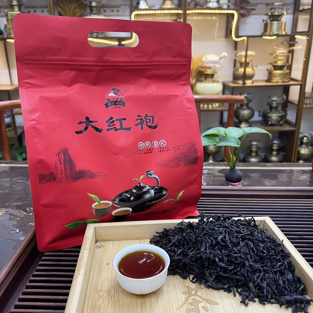 热卖 武夷山浓香大红袍茶叶500克家庭实惠装