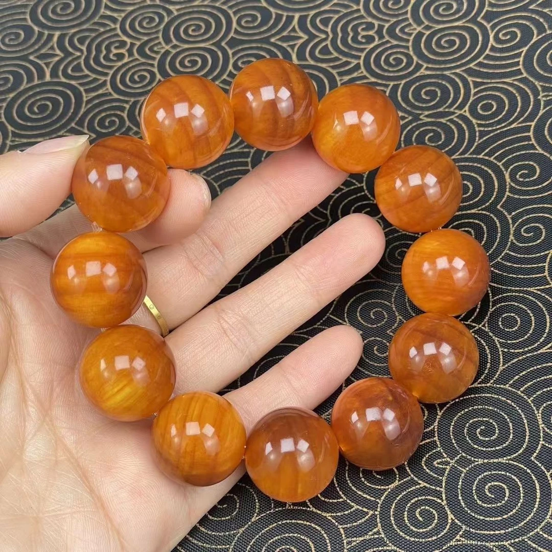 2.0高油帝王血龙木手串