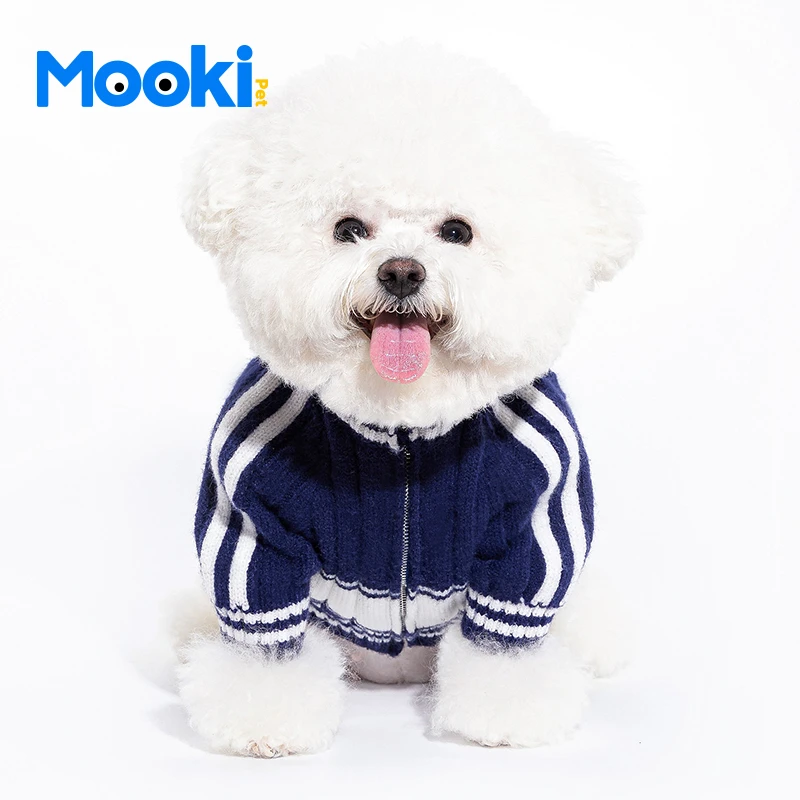 mookipet狗狗衣服2023新款中小型犬雪纳瑞柴犬宠物猫咪秋冬毛衣