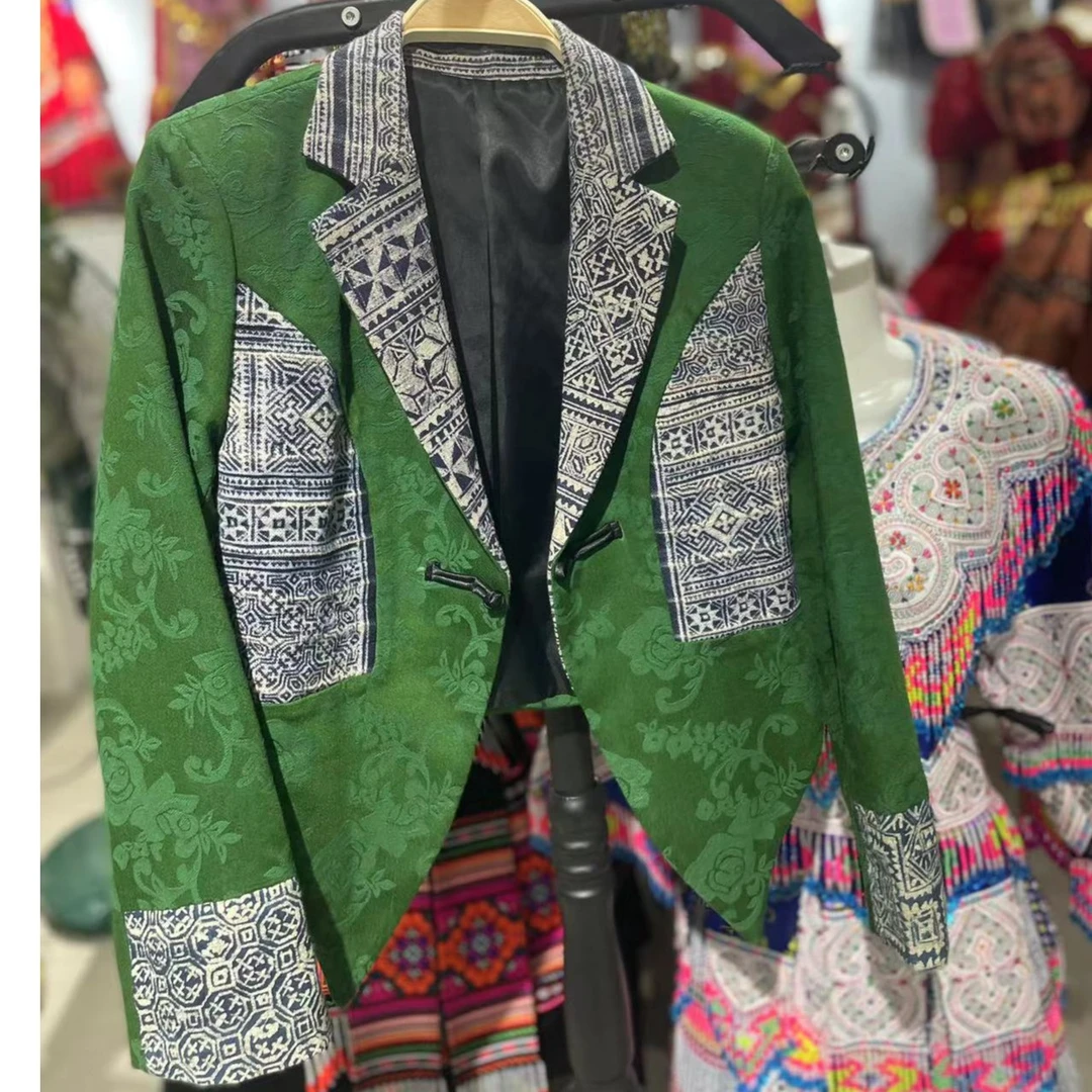 云南文山苗族民族风外套