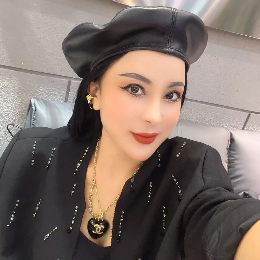【衣香丽尔】贝雷帽法式画家贝雷帽减龄复古绵帽子