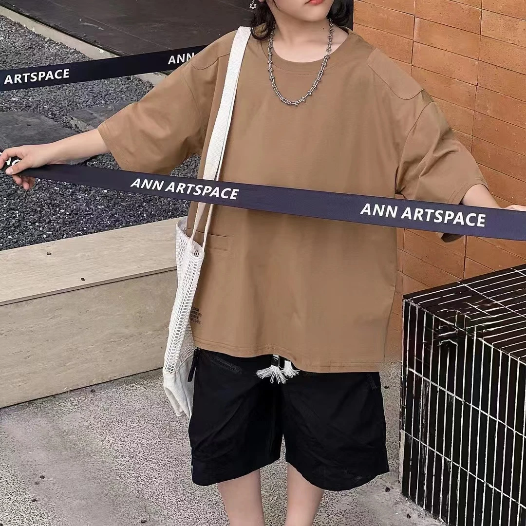 2夏季男童宽松韩版套装组合