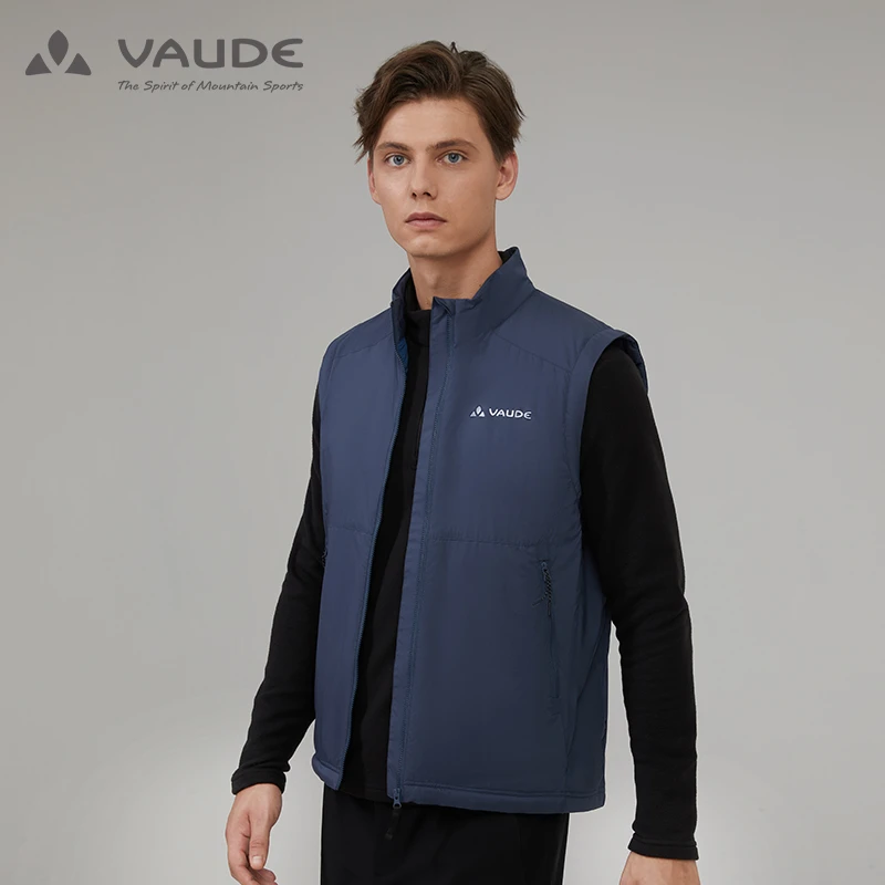 VAUDE巍德【勃朗40】新品秋冬户外轻薄保暖立领棉服马甲VG2230505