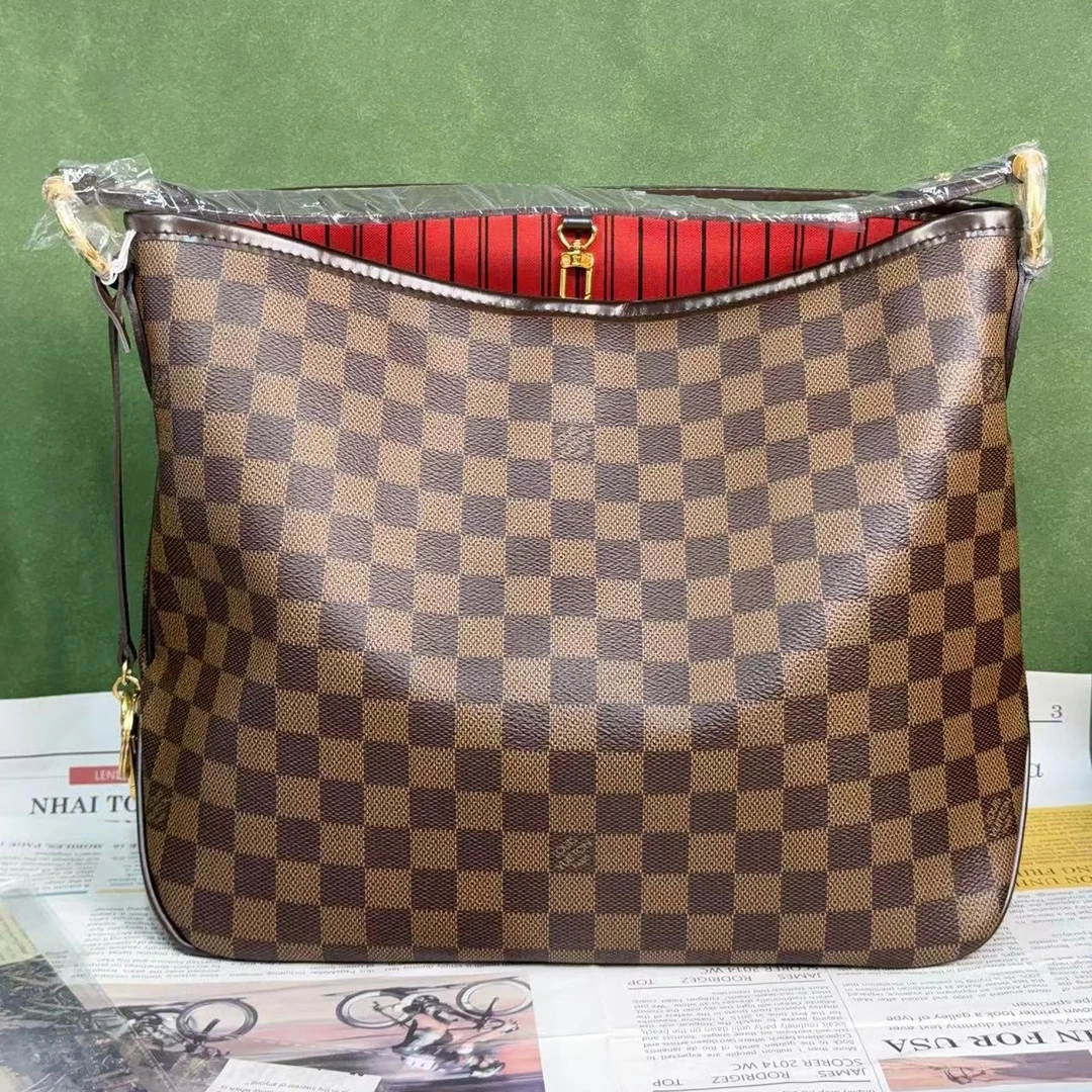 95新 LouisVuitton/路易威登 拉瑞苏/LRS/棋盘格DF单肩包/0175