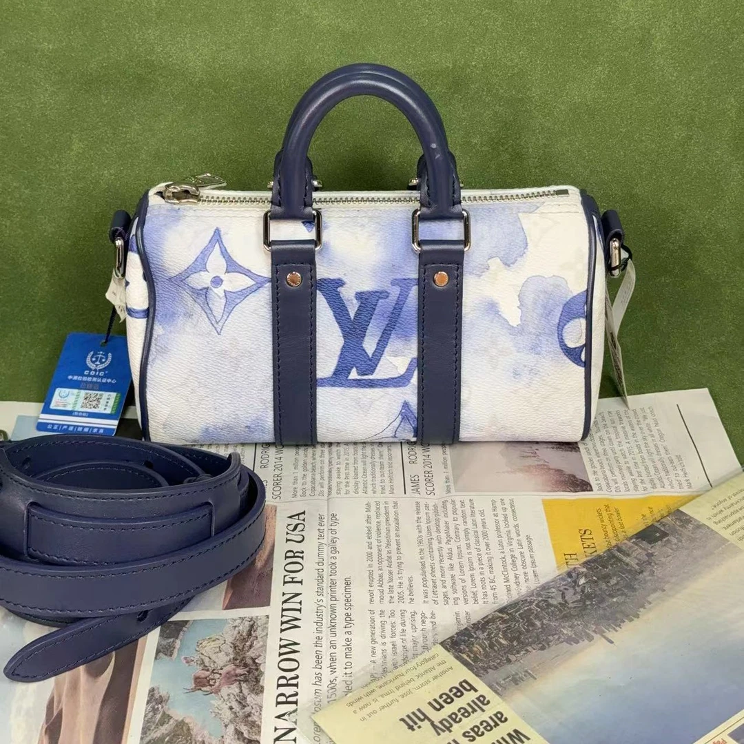 99新 LouisVuitton/路易威登 拉瑞苏/LRS/keepall XS单肩包/0281