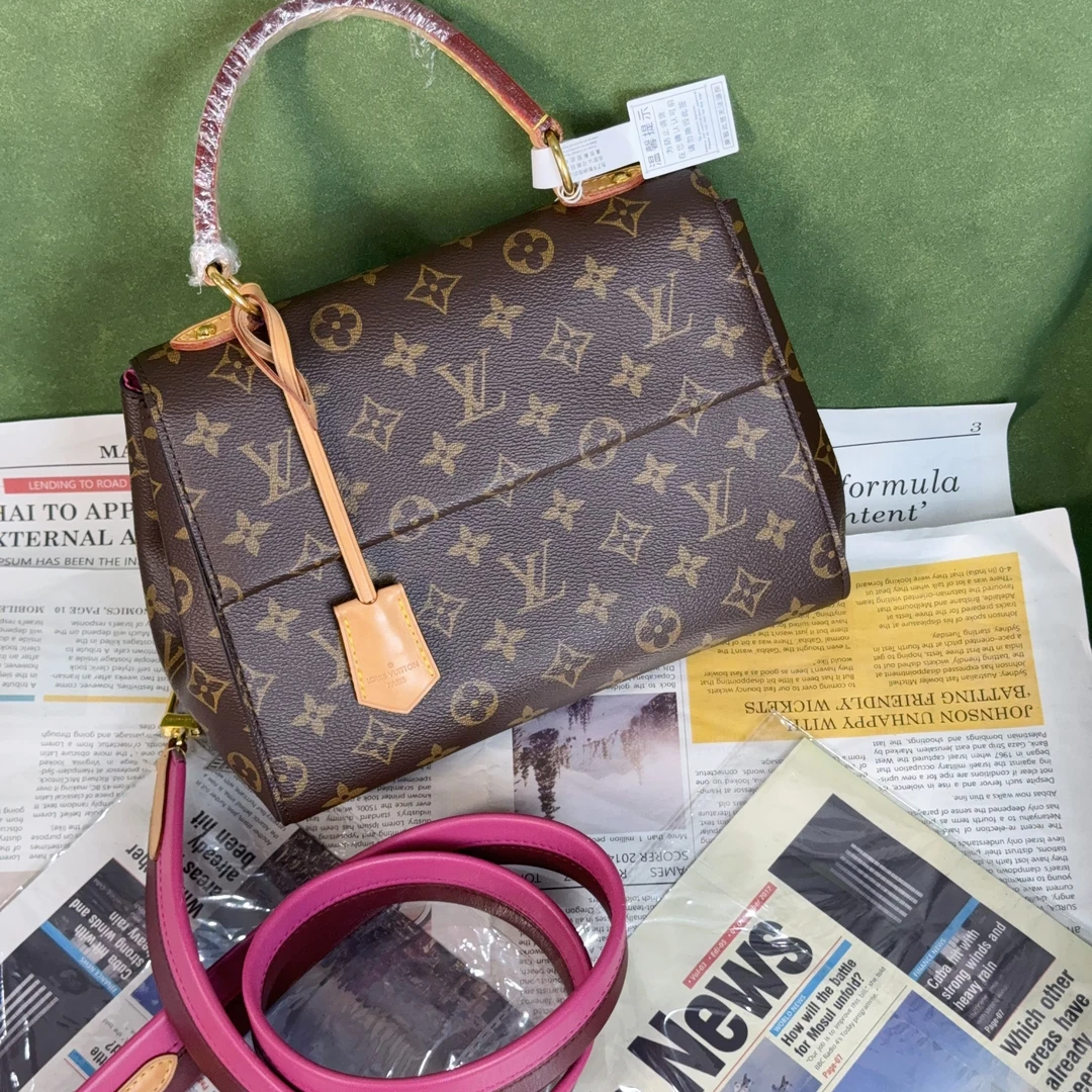 95新 LouisVuitton/路易威登 拉瑞苏/LRS/LV/老花克鲁尼BB/2187
