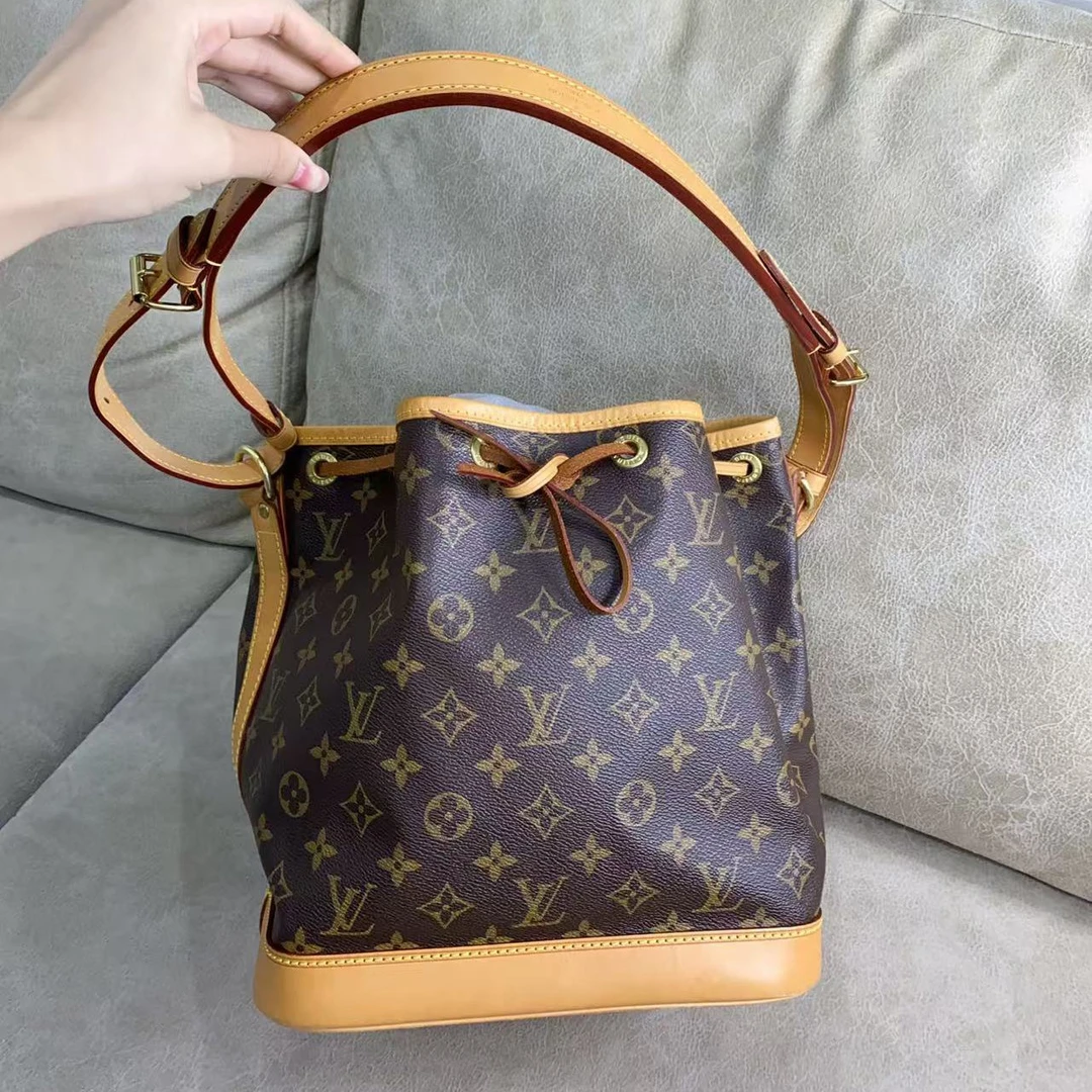 95新 LouisVuitton/路易威登 LRS/老花小号抽绳水桶包/1165