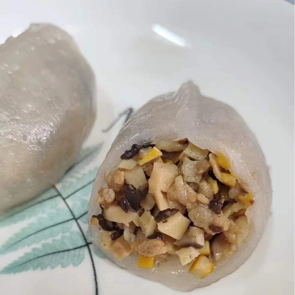 梅州营养食用风味大埔特色小吃丰富笋粄鲜香金包银5个一包