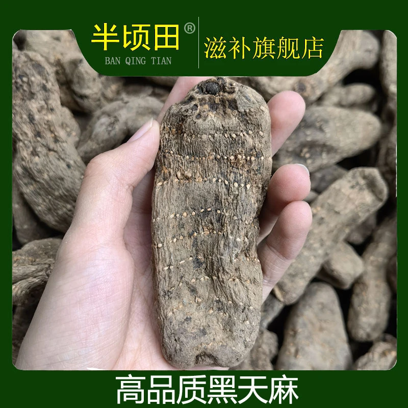 【黑天麻】正品高山林下天麻 干乌天麻 精选250g天麻干片非新鲜天麻