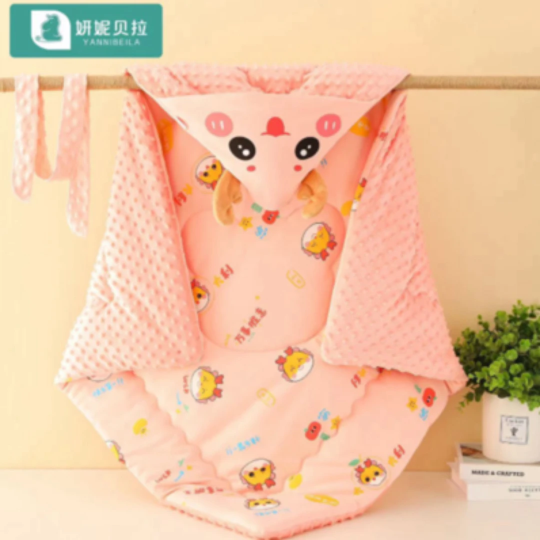 新生儿四季通产房纯棉抱被“薄款”防惊跳裹被