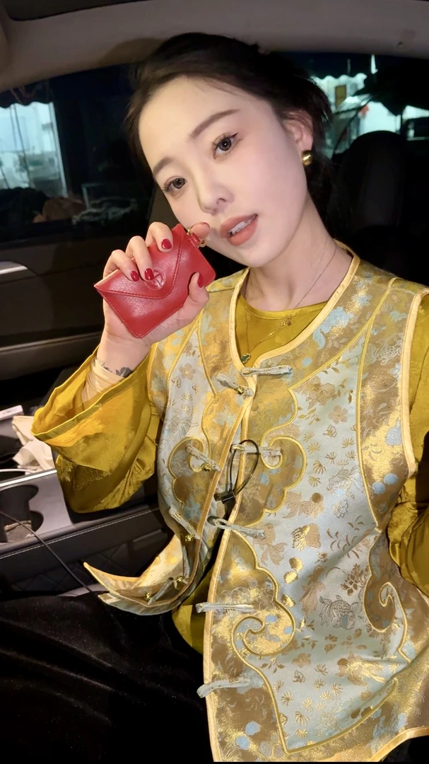 CHUNTIAN【格格澜浠】李李新中式新宋锦提花马甲百搭