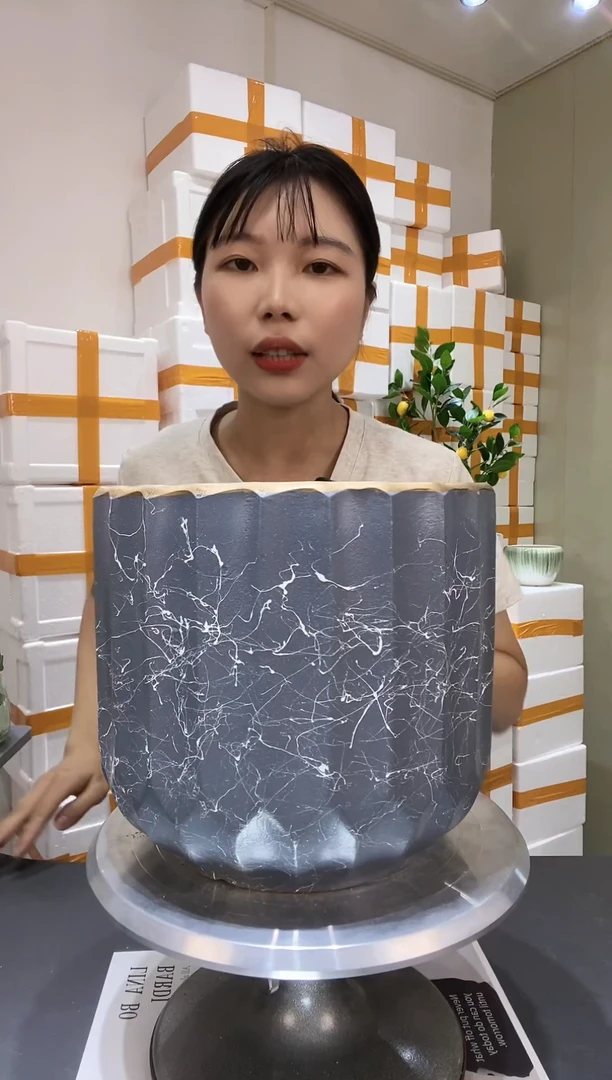 【闪购商品】陶瓷20CM（含）-50CM（不含）圆通  灰飞思  砖石