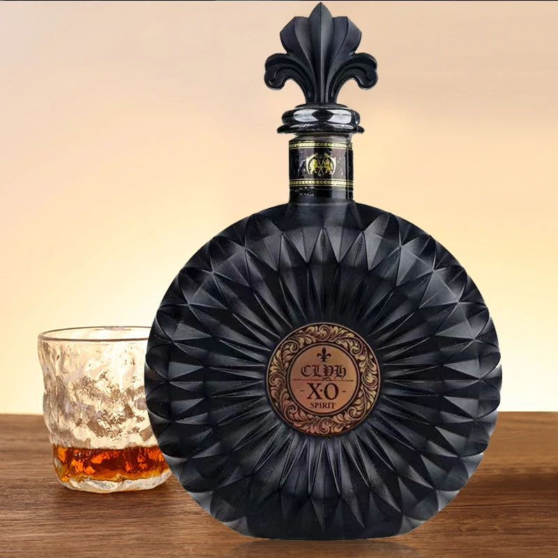 洋酒700ml40度白兰地放射洋酒送礼庆典聚会夜店酒吧酒