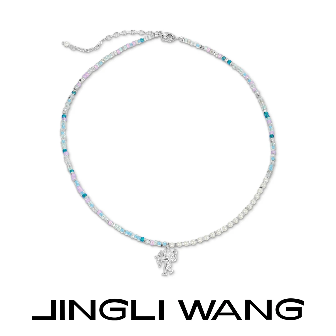 JINGLI WANG 铜合金项链 「·一箭倾心」丘比特项链 手链绕三圈