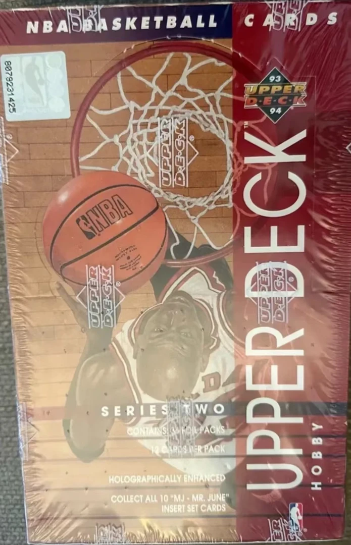 【未成年禁止下单】1993-94 upper deck serise hobby -球星卡