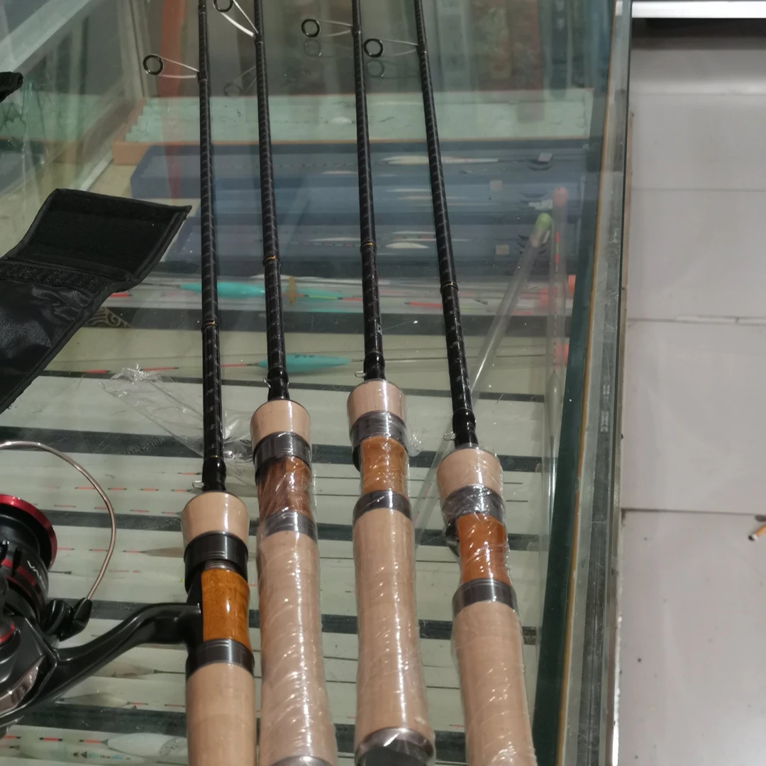 路亚滑漂鱼竿，长1米98，两节，L调