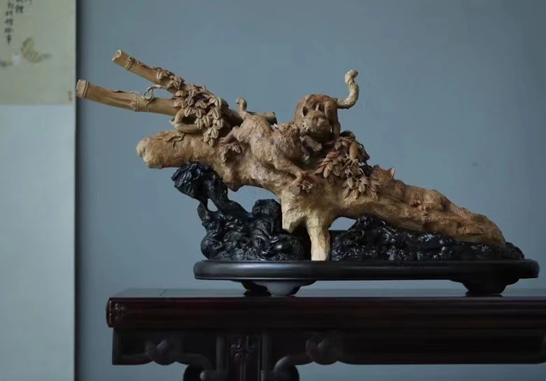 老山檀香【富贵猫】