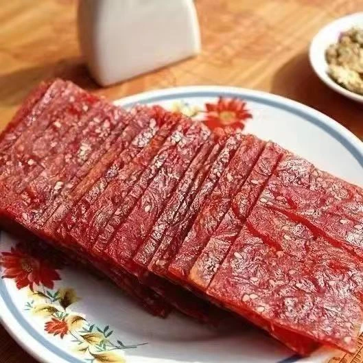 年货优选肉脯香辣蜜汁味肉干网红休闲追剧小零食开袋即正宗猪肉铺