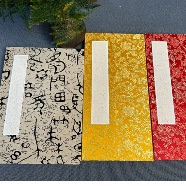 精品册页古风宣纸半生熟抄经书线家本手工制作奏折空白手账签字本