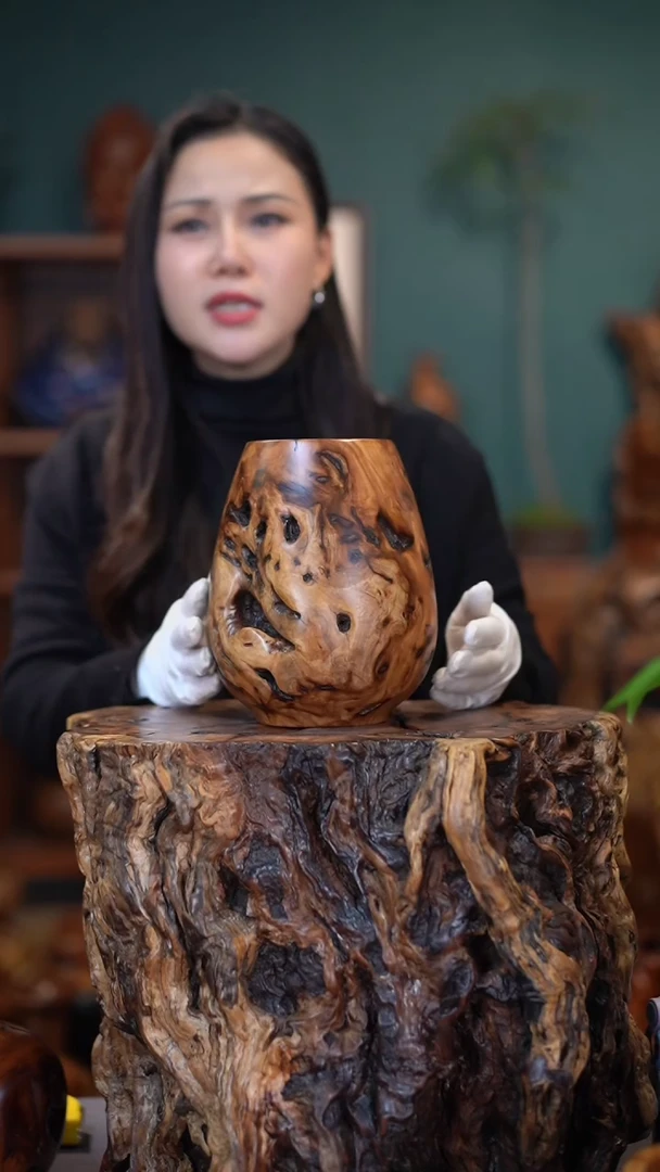 【闪购商品】枣木雷击枣木鸡心罐