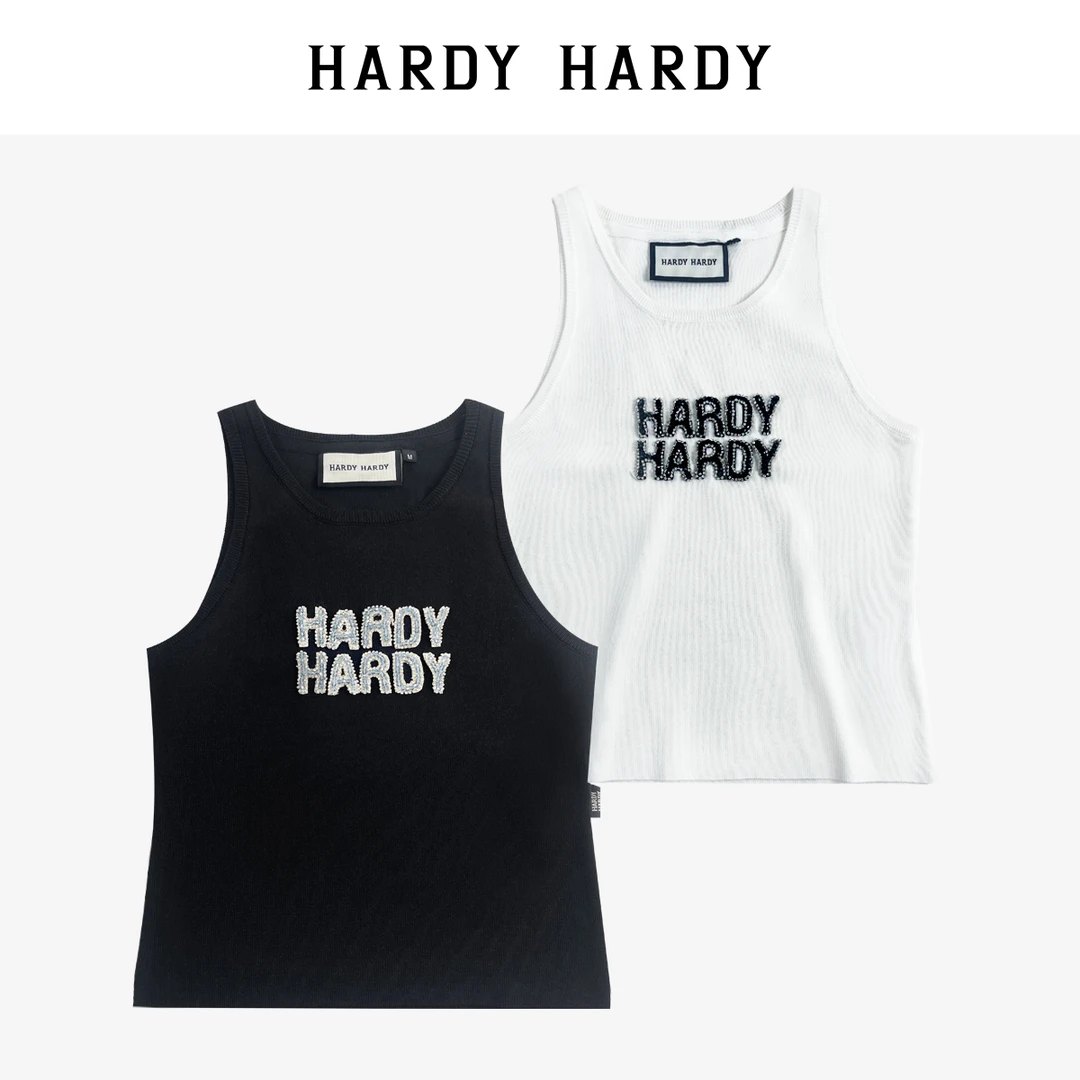 （门店790）HARDY HARDY 美式宽肩吊带背心女内搭外穿夏季打底上衣